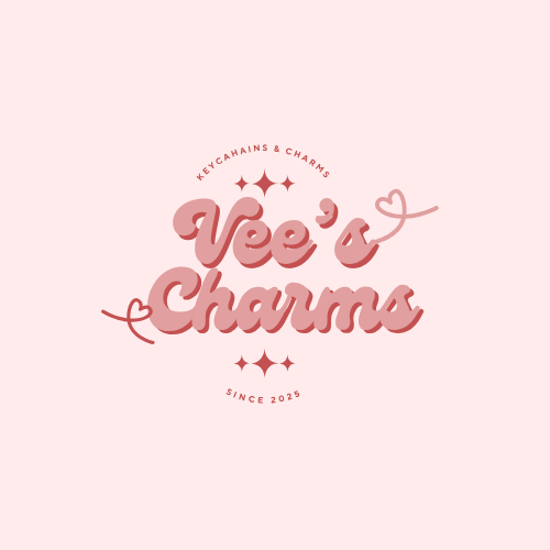 Assorted plastic craft charms